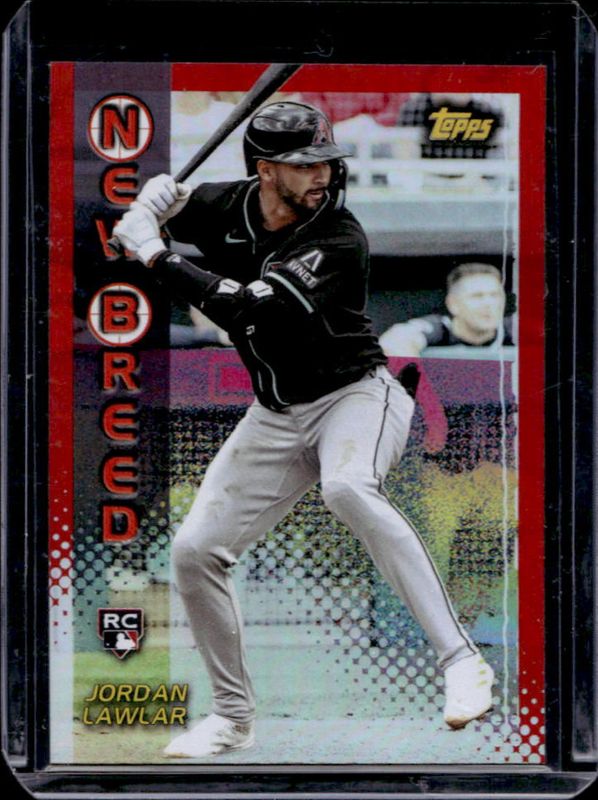 Jordan Lawlar 2024 Topps Archives #99NB-15 1999 New Breed Rookie RAW