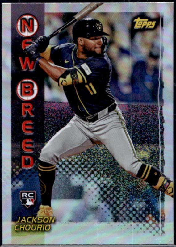 Jackson Chourio 2024 Topps Archives #99NB-12 1999 New Breed Rookie RAW
