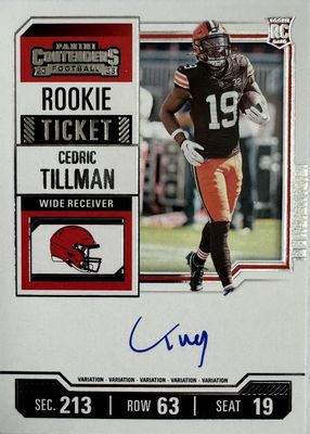 2023 Contenders #104 Rookie Ticket Auto Variation