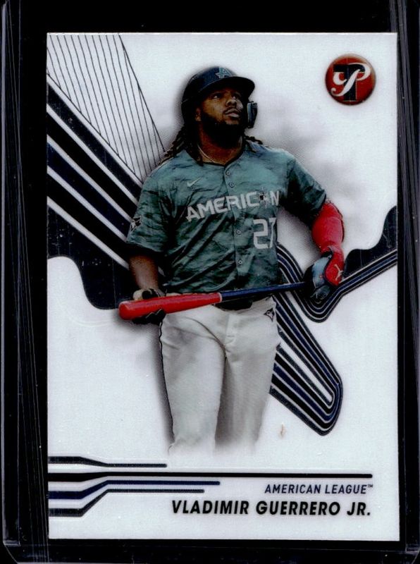 Aaron Judge / Bobby Witt Jr. / Vladimir Guerrero Jr. 2024 Topps Pristine #289 Base RAW