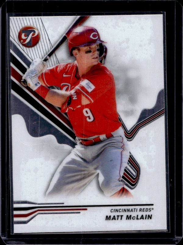 Matt McLain 2024 Topps Pristine #55 Base RAW
