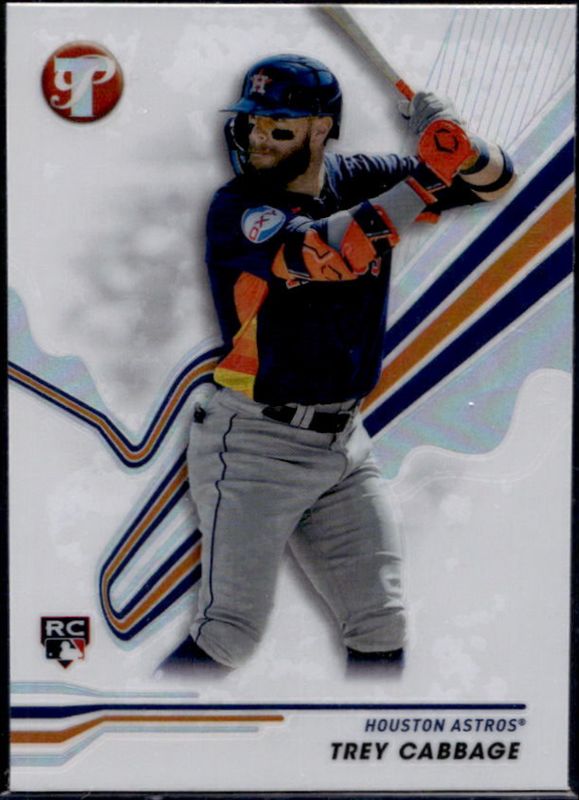 Trey Cabbage 2024 Topps Pristine #92 Refractor Rookie RAW