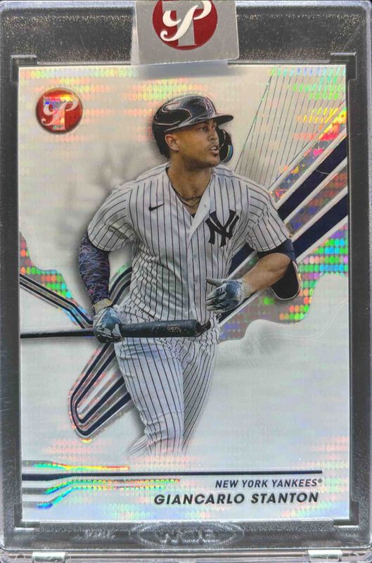 Giancarlo Stanton 2024 Topps Pristine #141 Pristine Refractor RAW