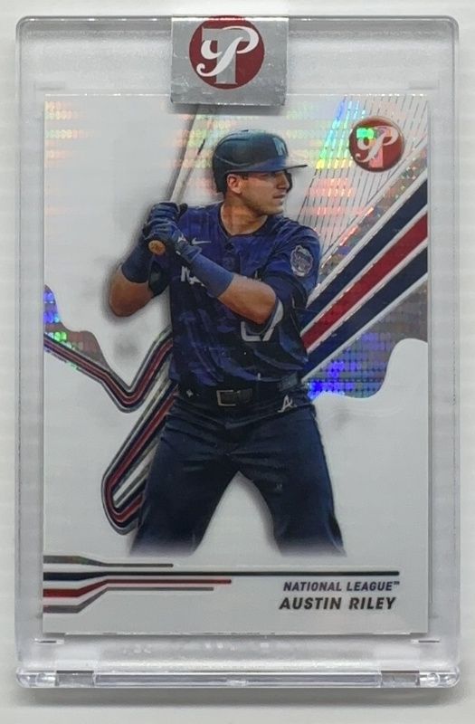 Austin Riley 2024 Topps Pristine #270 Pristine Refractor RAW
