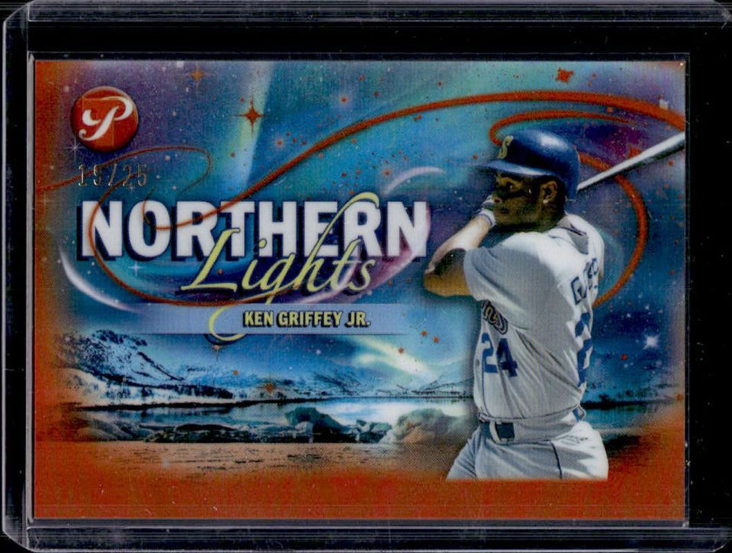 2024 Topps Pristine #NL-19 Northern Lights - Orange Refractor /25