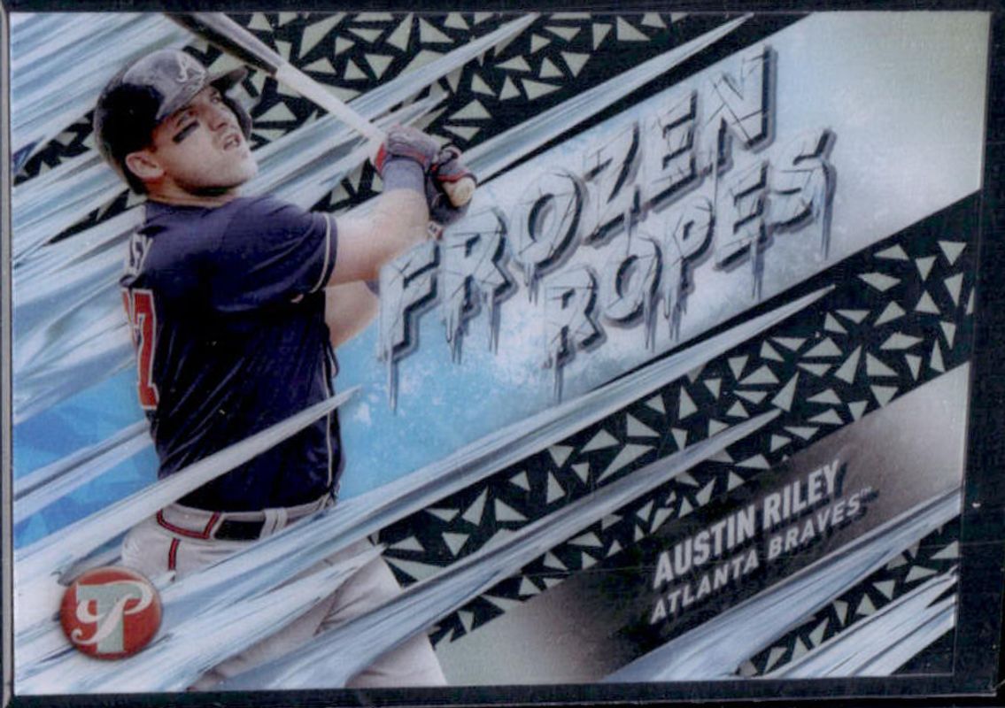 Austin Riley 2024 Topps Pristine #FR-14 Frozen Ropes RAW