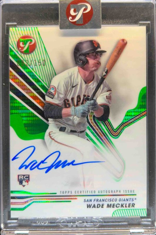 2024 Topps Pristine #PA-WM Pristine Autographs - Green Pristine Refractor /150