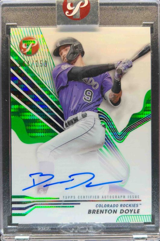 2024 Topps Pristine #PA-BD Pristine Autographs - Green Pristine Refractor /150