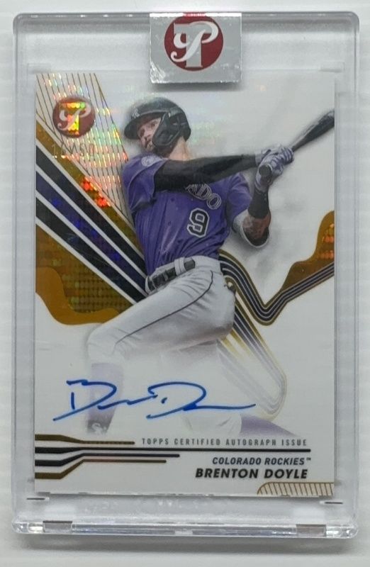 2024 Topps Pristine #PA-BD Pristine Autographs - Gold Pristine Refractor /50