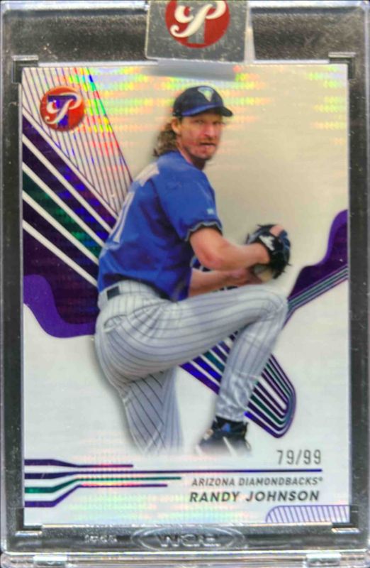 Randy Johnson 2024 Topps Pristine #14 Pristine Purple Refractor /99 RAW