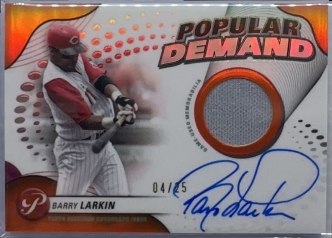 2024 Topps Pristine #DPAR-BL Popular Demand Autographs Relics - Orange Refractor /25