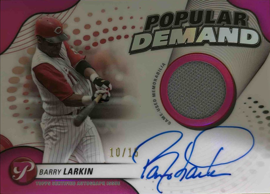 2024 Topps Pristine #DPAR-BL Popular Demand Autographs Relics - Pink Refractor /15