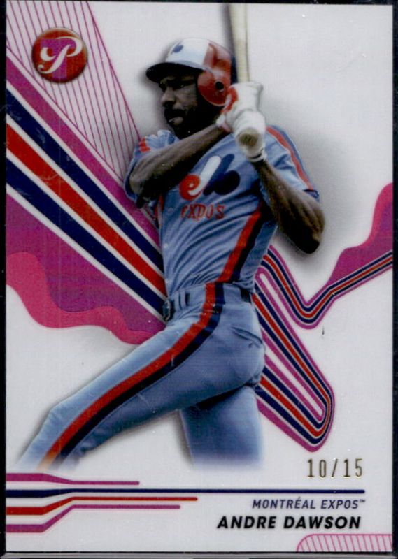 Andre Dawson 2024 Topps Pristine #119 Pink Refractor /15 RAW