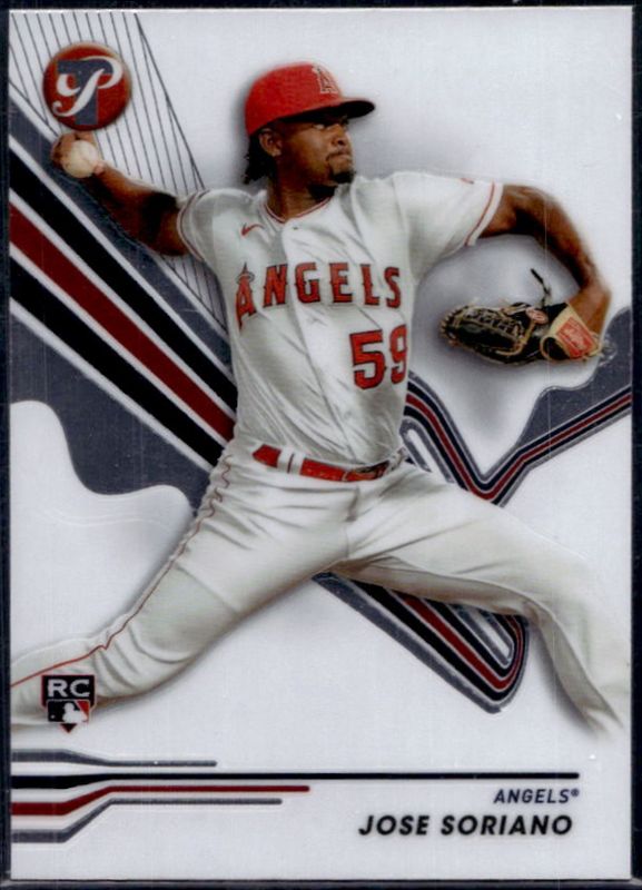 Jose Soriano 2024 Topps Pristine #13 Base Rookie RAW