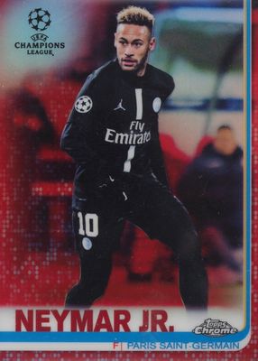 2018 Topps Chrome UEFA Champions League #50 Red Refractor /10