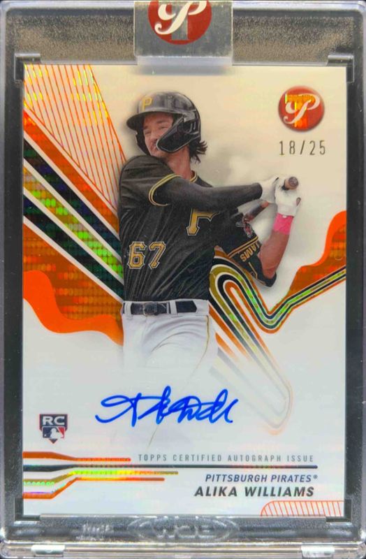 2024 Topps Pristine #PA-AW Pristine Autographs - Orange Pristine Refractor /25