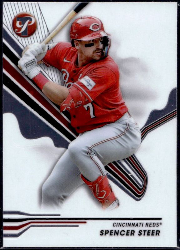 Spencer Steer 2024 Topps Pristine #64 Base RAW