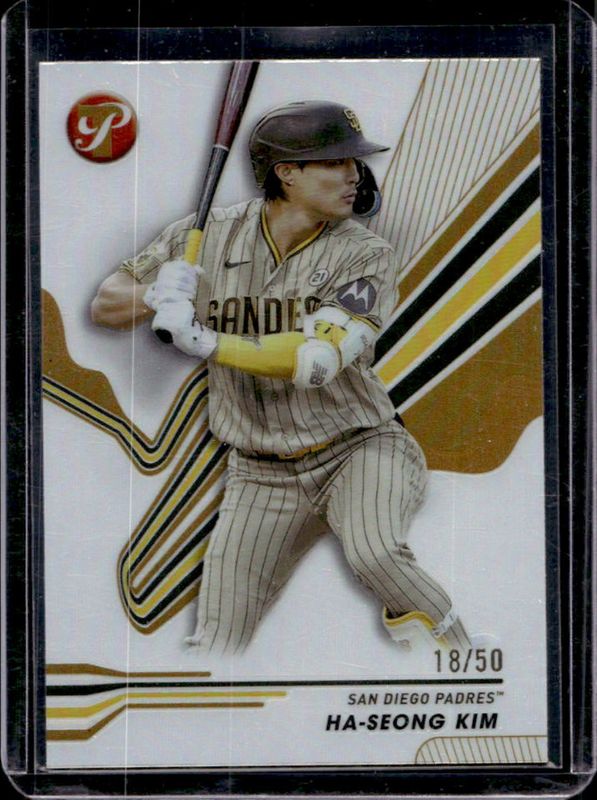 2024 Topps Pristine #148 Gold Refractor /50