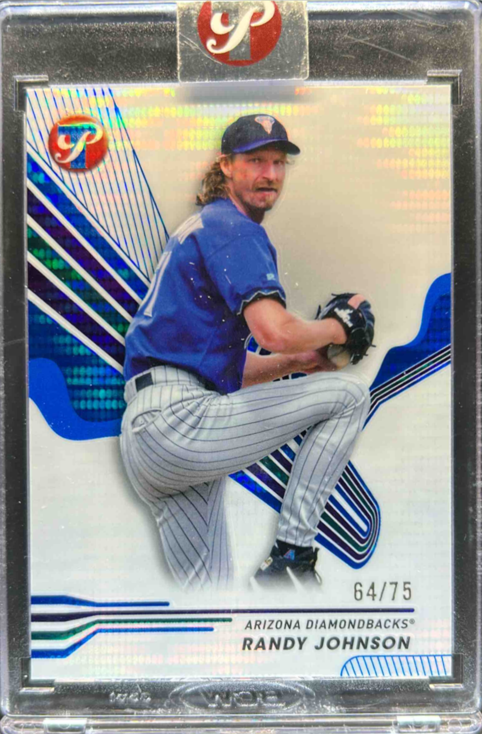 Randy Johnson 2024 Topps Pristine #14 Pristine Blue Refractor /75 Price ...