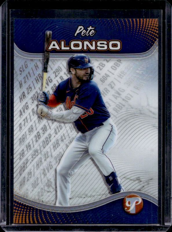 Pete Alonso 2024 Topps Pristine #PP-24 Pristine Production RAW