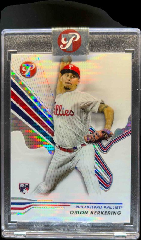 Orion Kerkering 2024 Topps Pristine #125 Pristine Refractor Rookie RAW