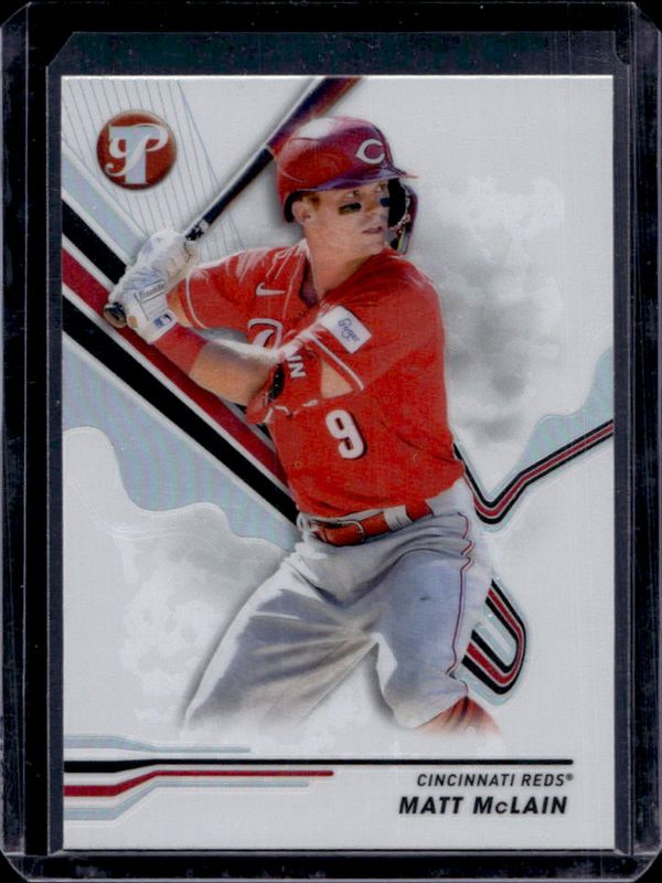 Matt McLain 2024 Topps Pristine #55 Refractor RAW