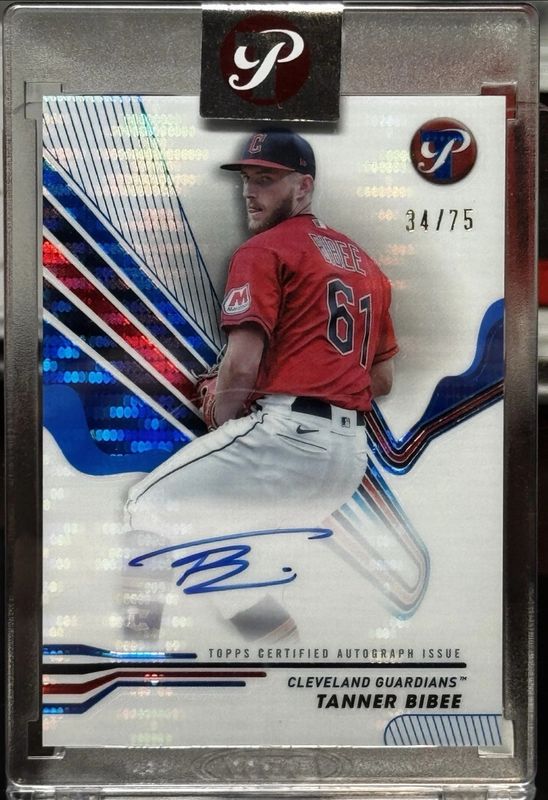 2024 Topps Pristine #PA-TB Pristine Autographs - Blue Pristine Refractor /75