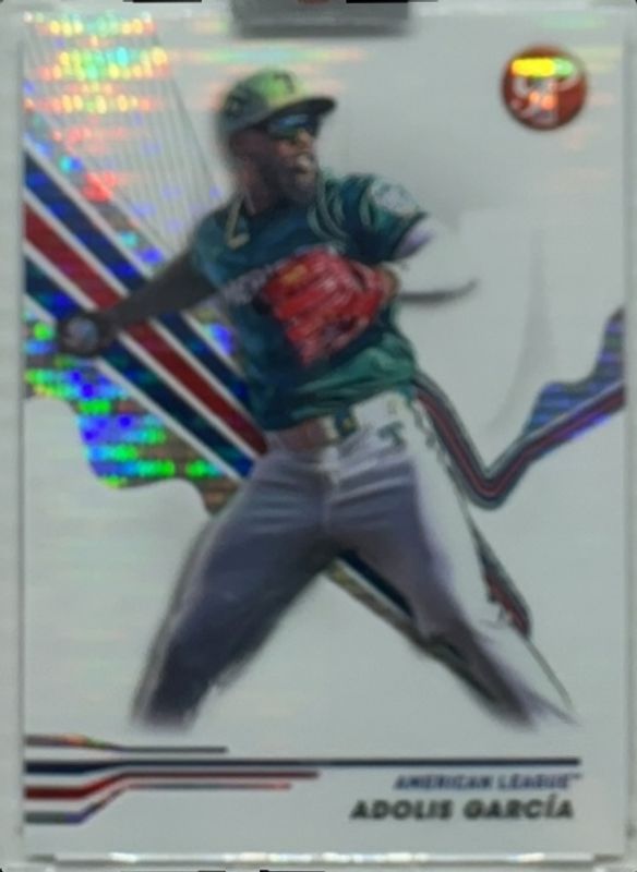 Adolis Garcia 2024 Topps Pristine #267 Pristine Refractor RAW