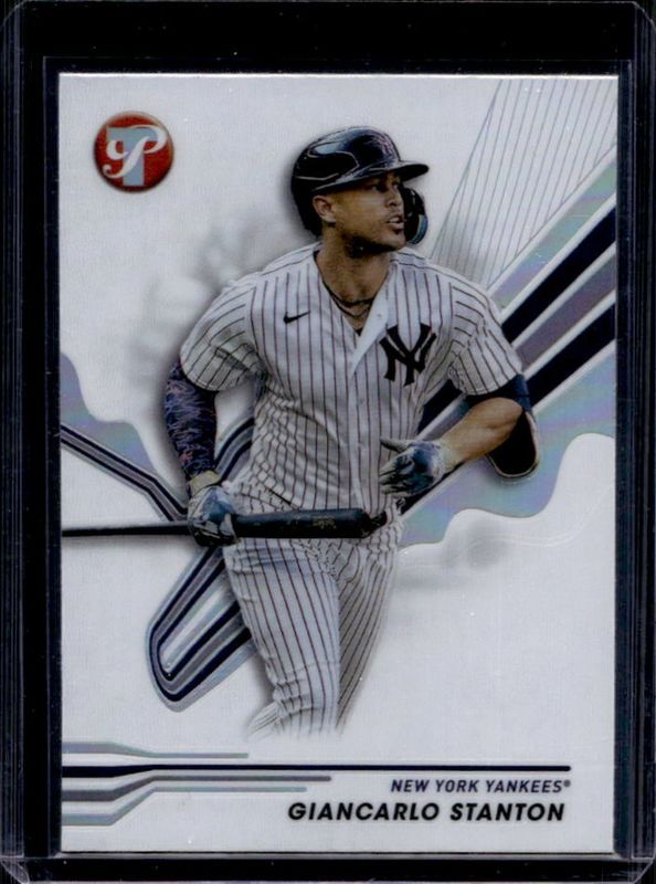Giancarlo Stanton 2024 Topps Pristine #141 Refractor RAW