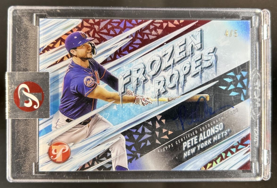 2024 Topps Pristine #FRA-PA Frozen Ropes Autographs - Red Refractor /5