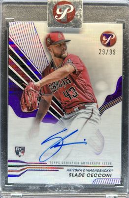2024 Topps Pristine #PA-SC Pristine Autographs - Purple Pristine Refractor /99