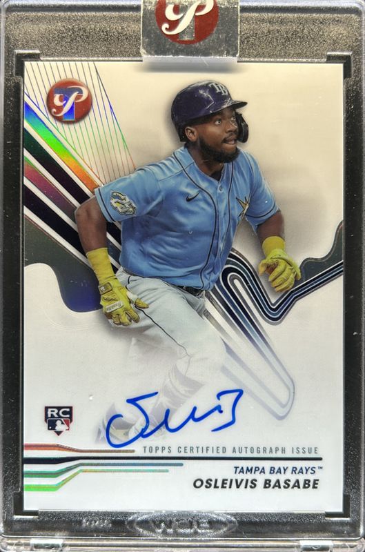 Osleivis Basabe 2024 Topps Pristine #PA-OB Pristine Autographs Rookie RAW