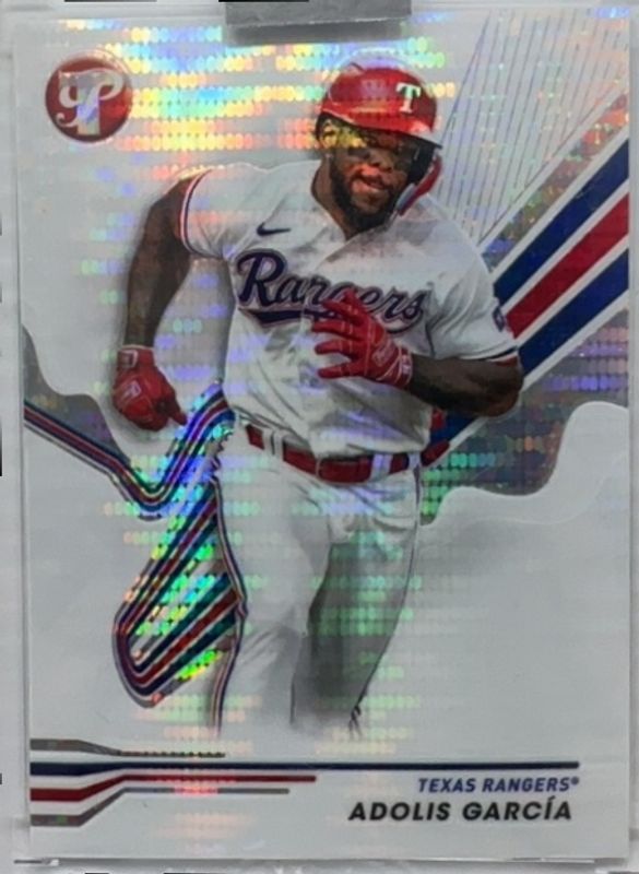 Adolis Garcia 2024 Topps Pristine #221 Pristine Refractor RAW