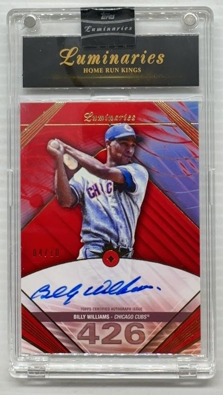 2024 Topps Luminaries #HRK-BWI Home Run Kings Autographs - Red /10