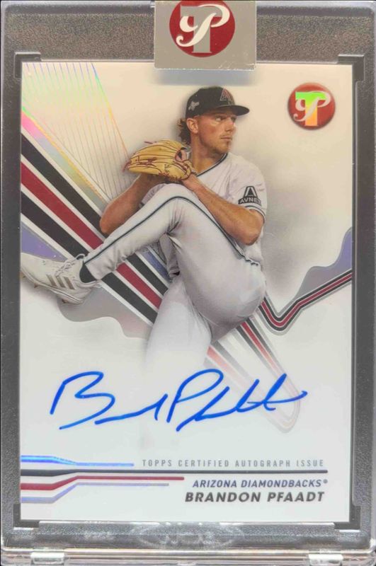 Brandon Pfaadt 2024 Topps Pristine #PA-BP Pristine Autographs RAW