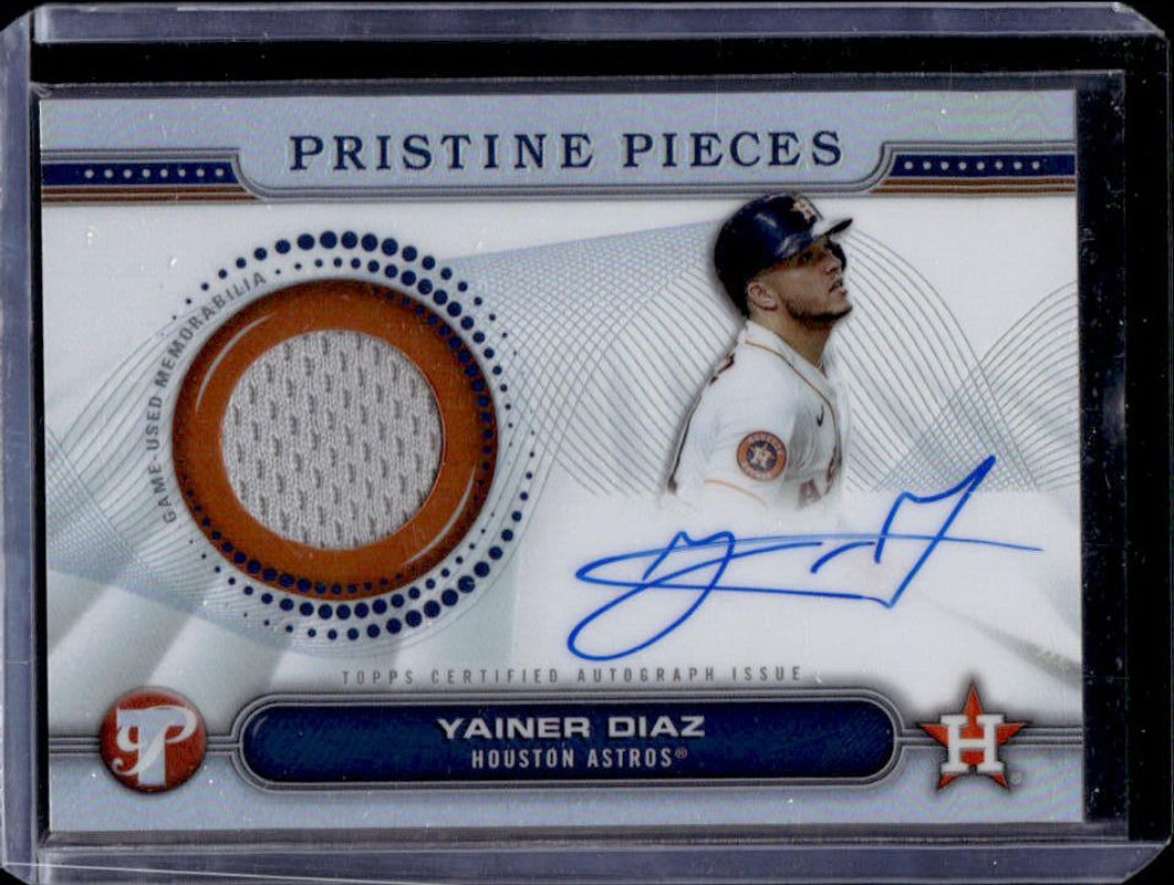 2024 Topps Pristine #PPAR-YDI Pristine Pieces Autographs Relics