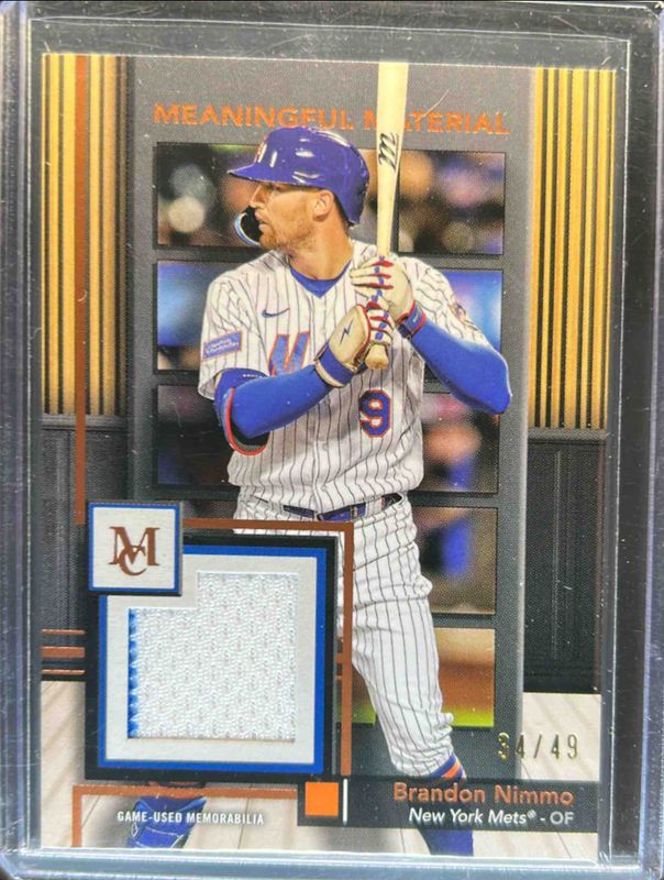 2024 Topps Museum Collection #MMR-BN Meaningful Materials Relics - Copper /49
