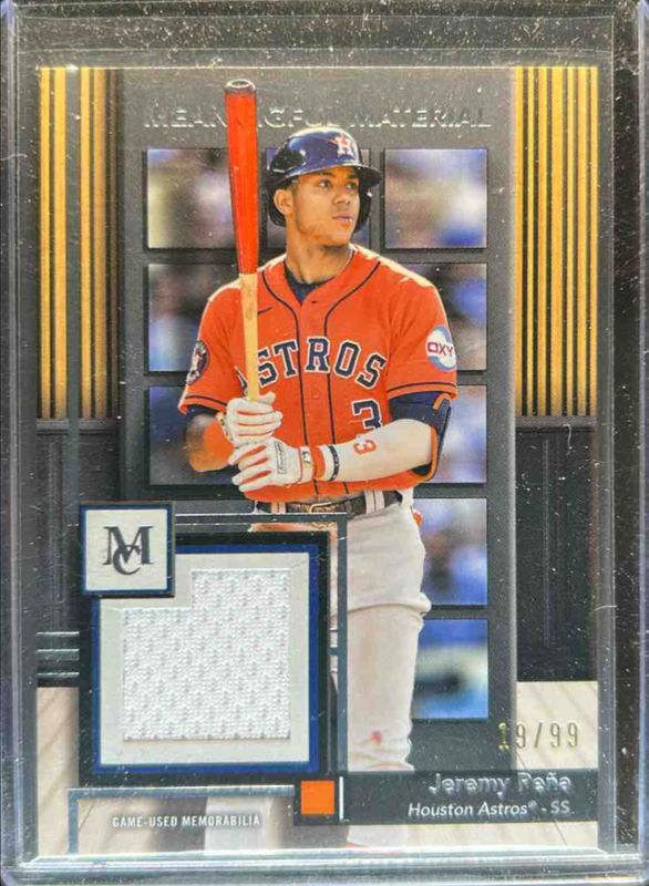 2024 Topps Museum Collection #MMR-JP Meaningful Materials Relics /99