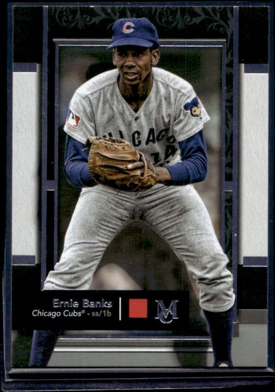 Ernie Banks 2024 Topps Museum Collection #93 Base RAW