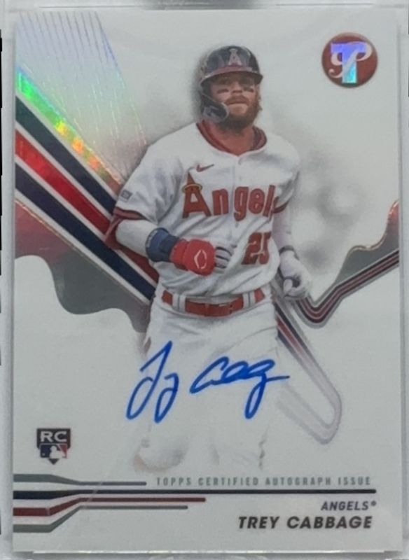 Trey Cabbage 2024 Topps Pristine #PA-TC Pristine Autographs Rookie RAW