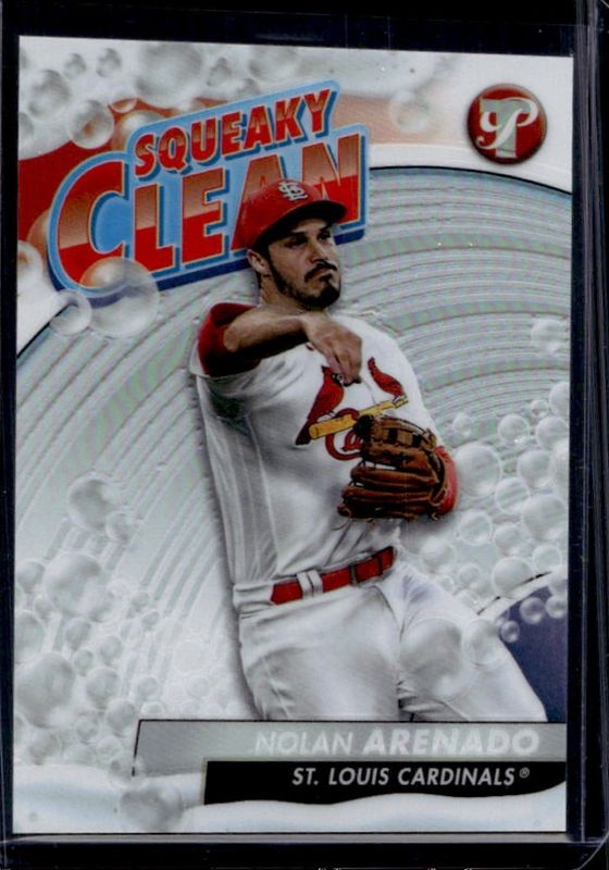 Nolan Arenado 2024 Topps Pristine #SQ-7 Squeaky Clean RAW