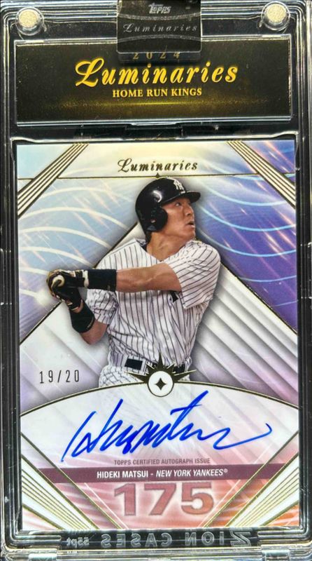 2024 Topps Luminaries #HRK-HM Home Run Kings Autographs /25