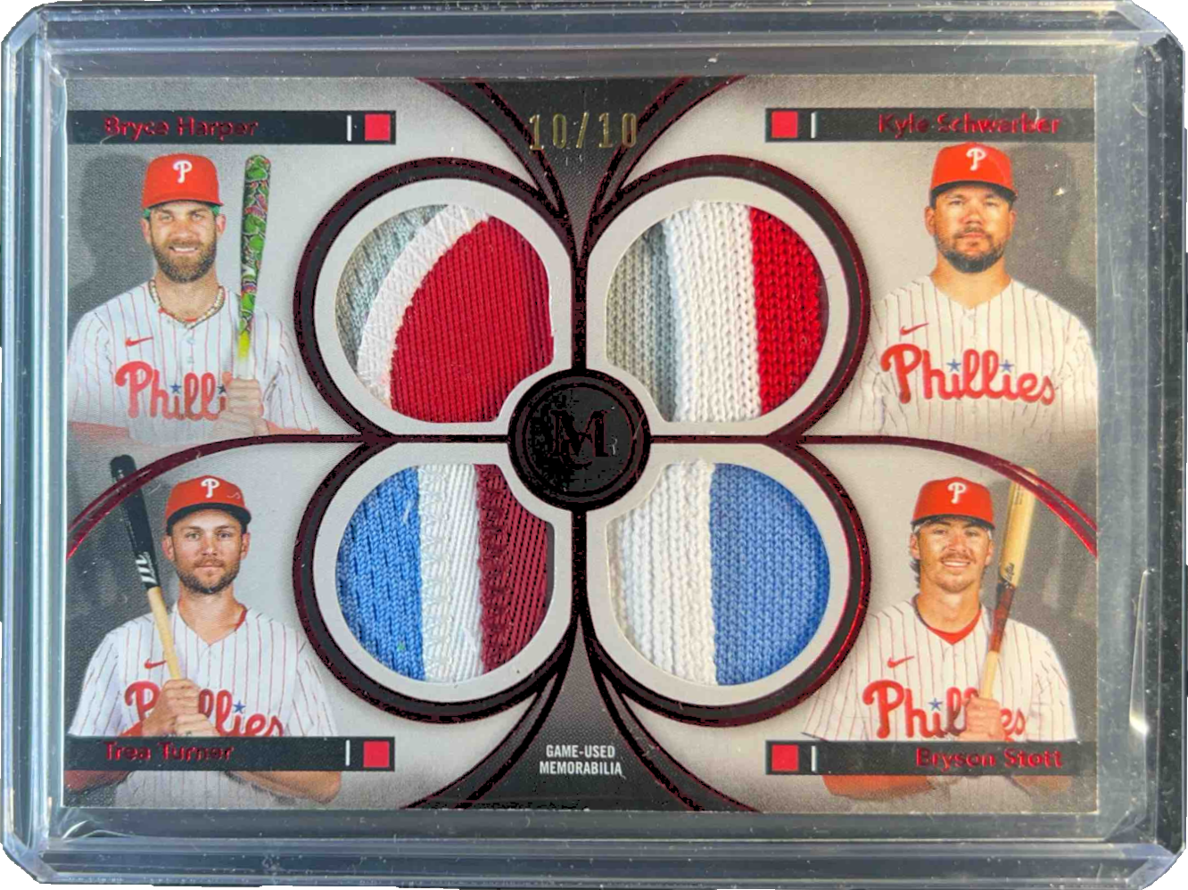 Bryce Harper / Bryson Stott / Kyle Schwarber / Trea Turner Baseball ...