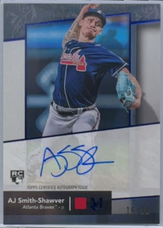 2024 Topps Museum Collection #AA-AS Archival Autographs - Sapphire /20