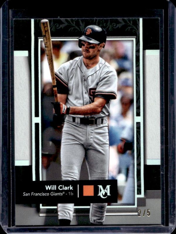 Will Clark 2024 Topps Museum Collection #57 Diamond /5 RAW