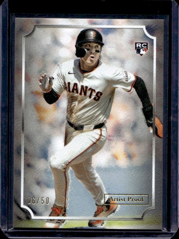 Jung Hoo Lee 2024 Topps Museum Collection #BOW-21 Body of Work - Artist Proof /50 Rookie RAW