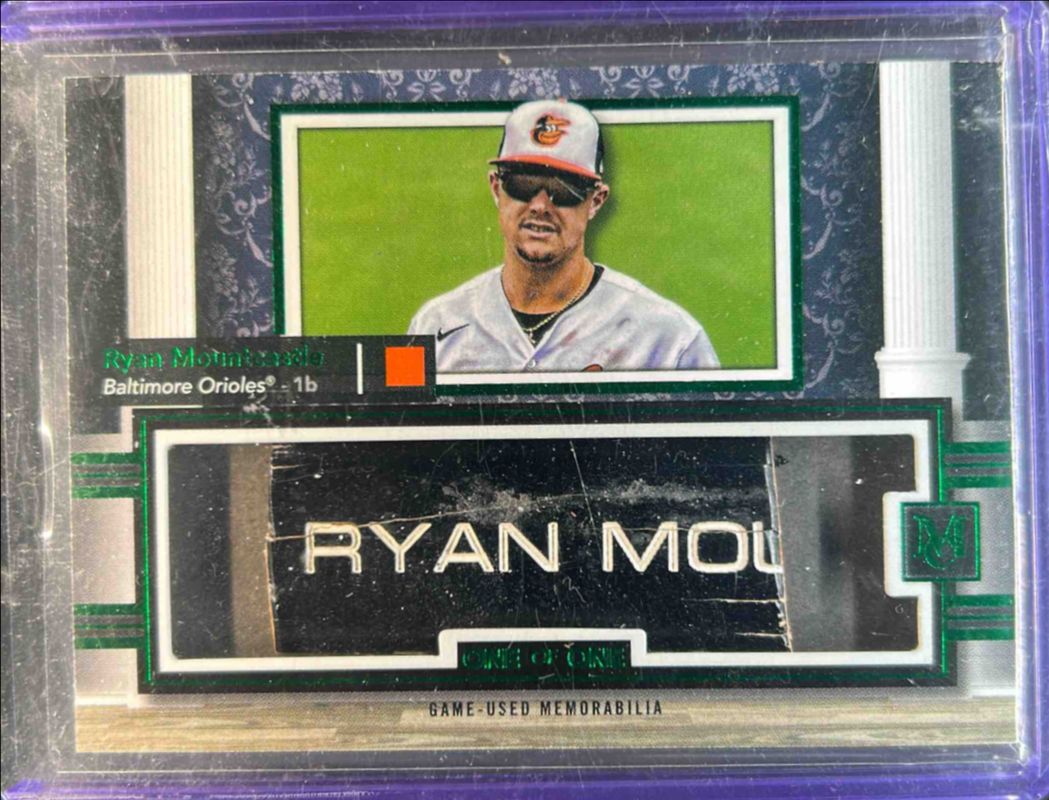 2024 Topps Museum Collection #JLNR-RM Jumbo Lumber Bat Nameplate Relics /1