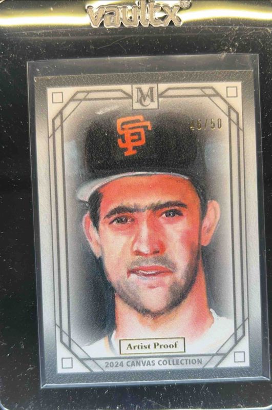 Will Clark 2024 Topps Museum Collection #CCR-36 Canvas Collection Reprints - Artist Proofs /50 RAW