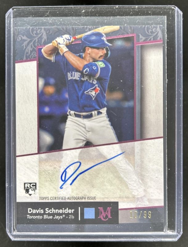2024 Topps Museum Collection #AA-DS Archival Autographs - Pink Sapphire /99