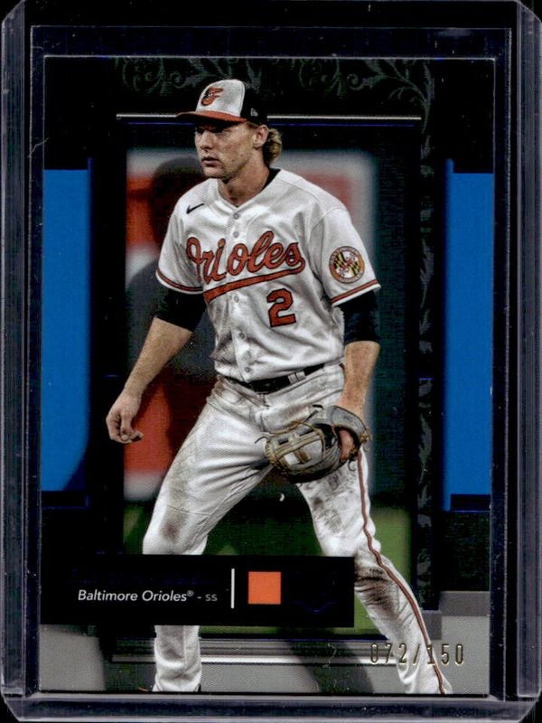 Gunnar Henderson 2024 Topps Museum Collection #4 Sapphire /150 RAW